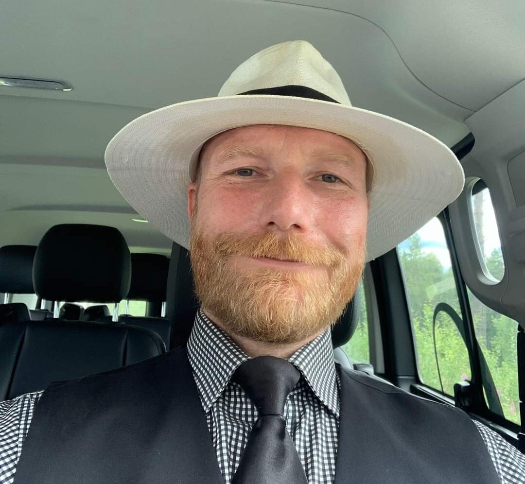 Bildet viser operatør på Finnskogen