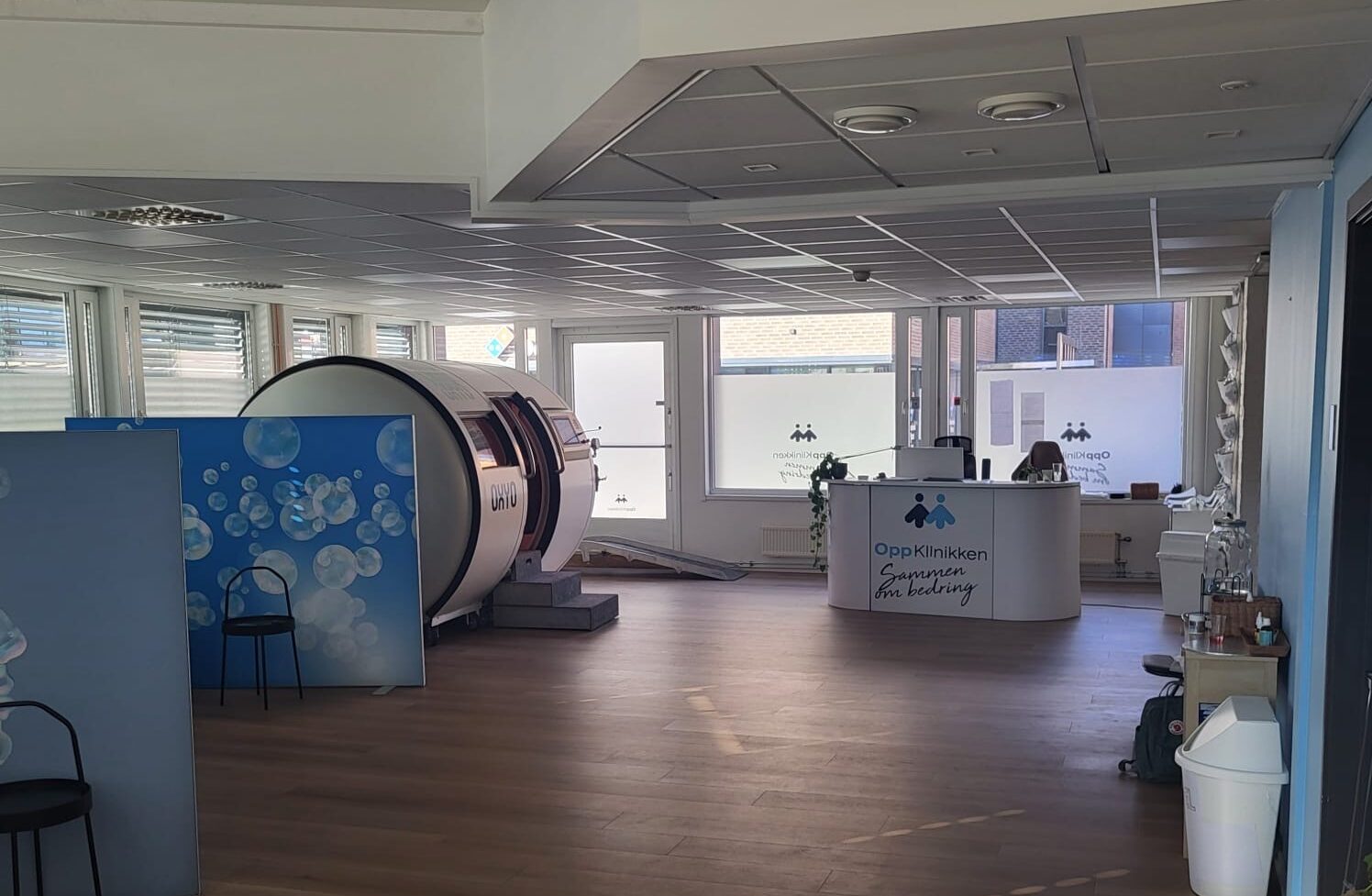 Bildet viser OppKlinikkens lokale i Oslo
